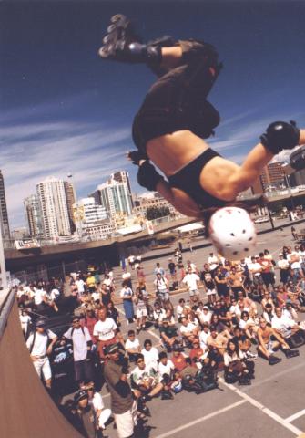 X-games rollerblader