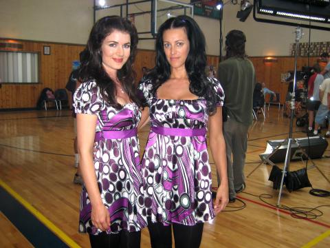 Sabine Varnes doubling Gabriella Miller \"Robson Arms\"