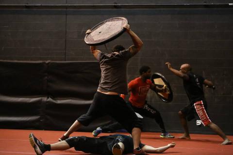 Pompeii sword fight choreo