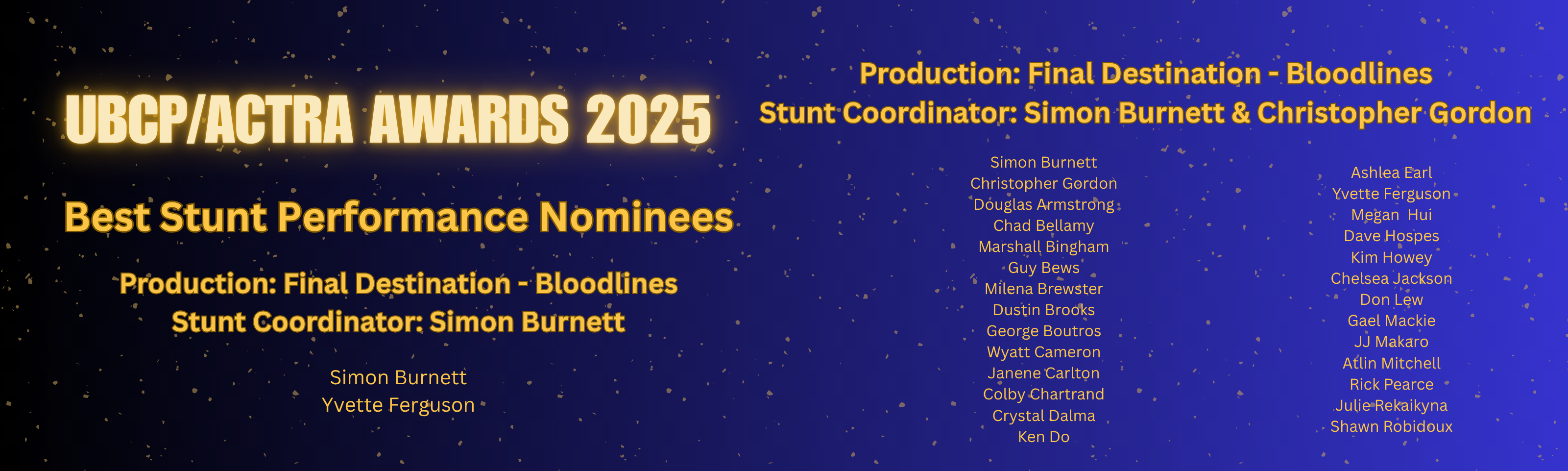 Nominations - StuntList