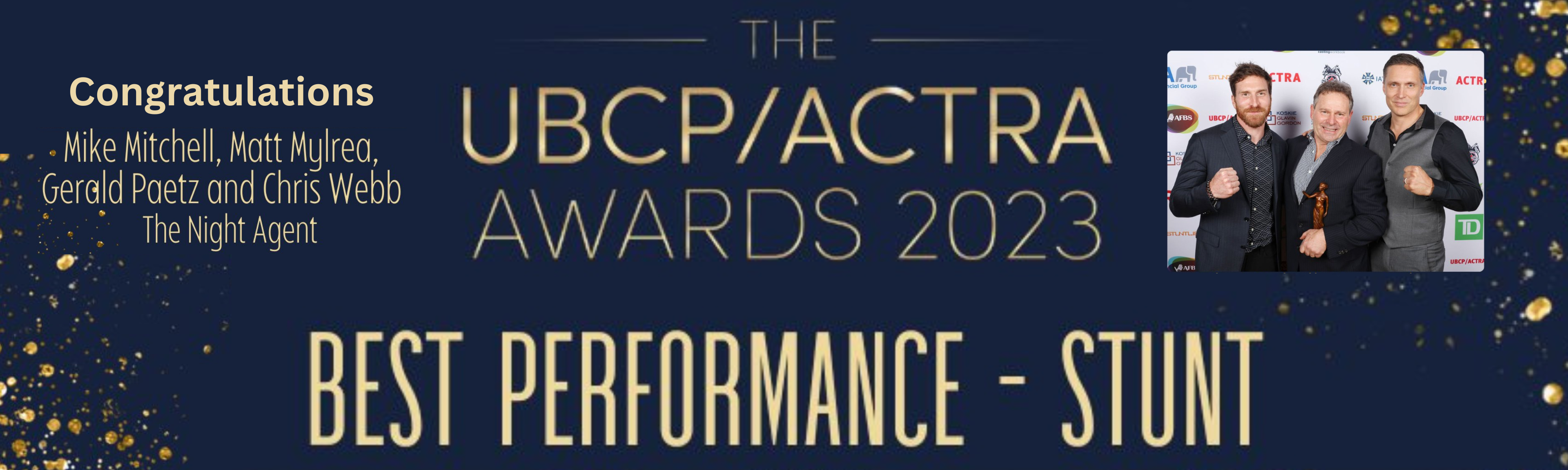 2023 UBCP awards