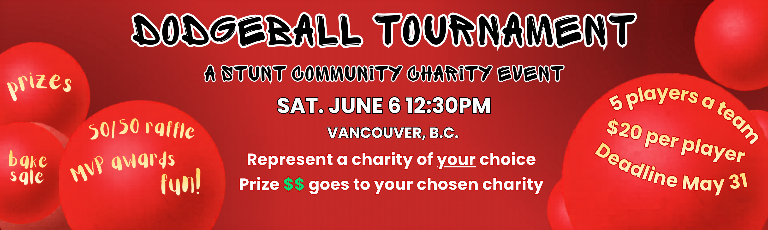 Dodgeball Charity Event - StuntList