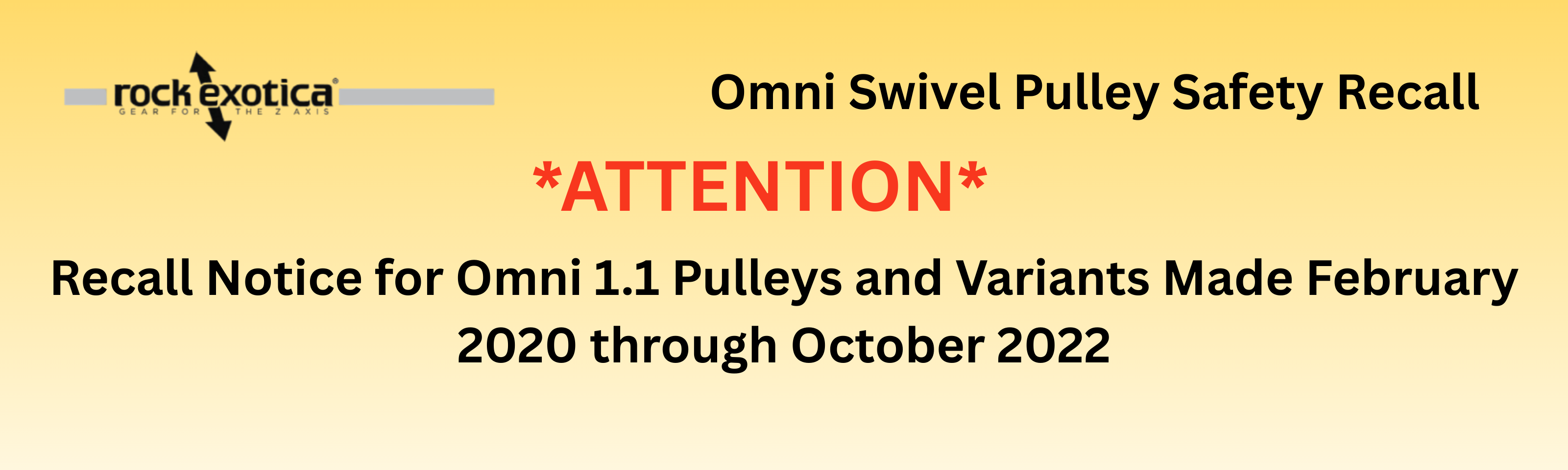 Safety Recall - StuntList