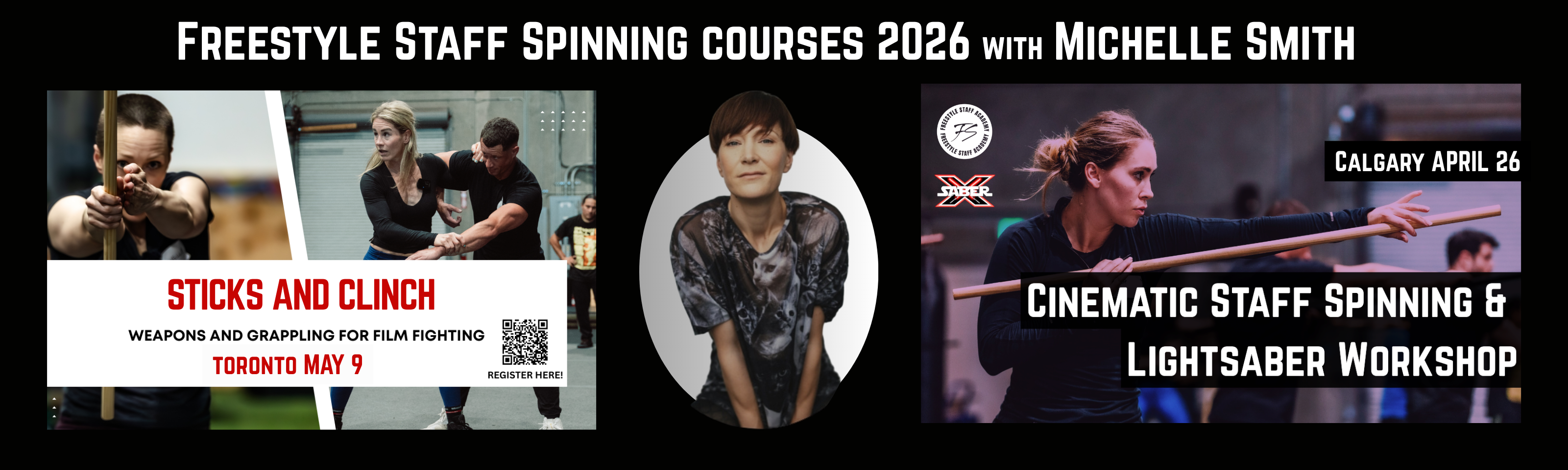 Staff Spinning Class - StuntList