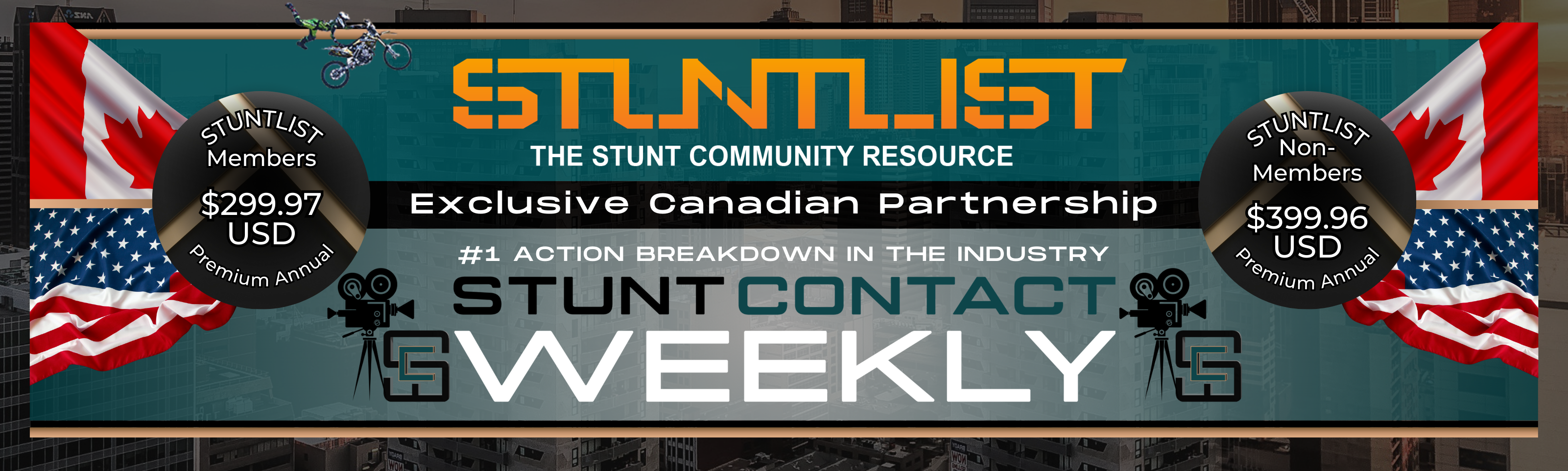 Stunt Contact -banner