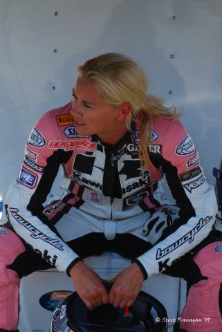 Amy Szoke Sportbike Racer 