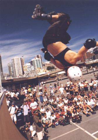 X-games rollerblader