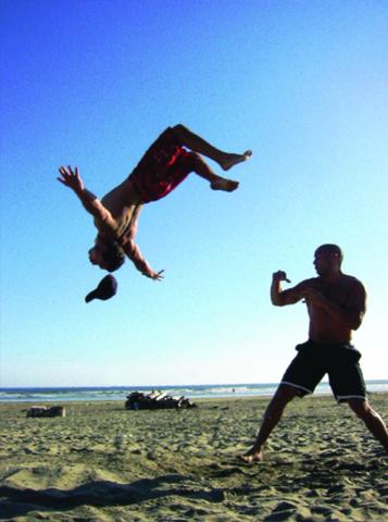 Beach fight