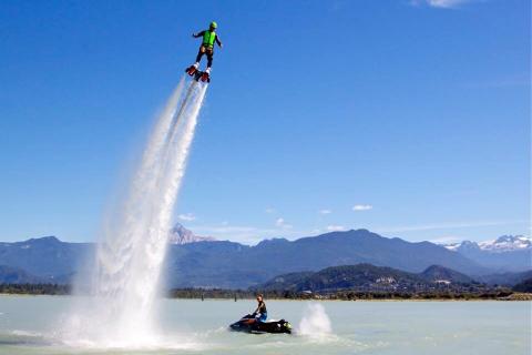 Flyboarding demo Kite Clash 2015