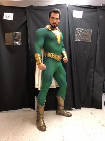 SHAZAM! Pedro Pena Stunt Double (DJ Cotrona)