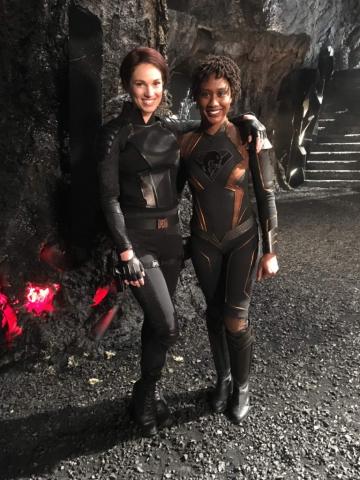 Supergirl Doubles Photo