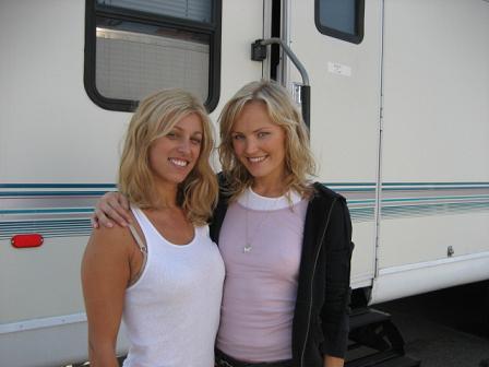 Sabine Varnes doubling Malin Akerman "The Heartbreak Kid".