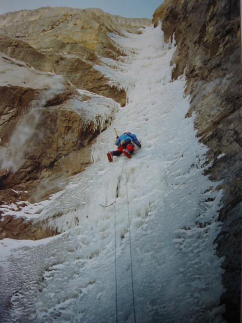 ice climbing