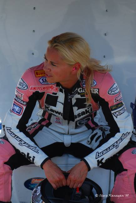 Amy Szoke Sportbike Racer 