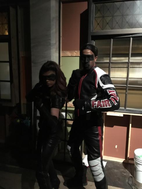 Black Canary and Mr Terrific