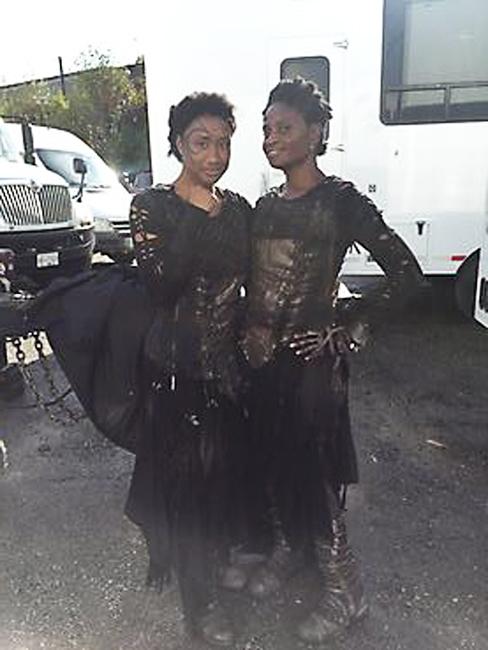 Doubling Adina Porter on The 100