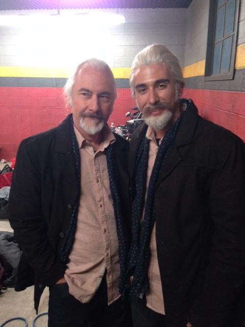 Doubling Rick Baker on The Strain