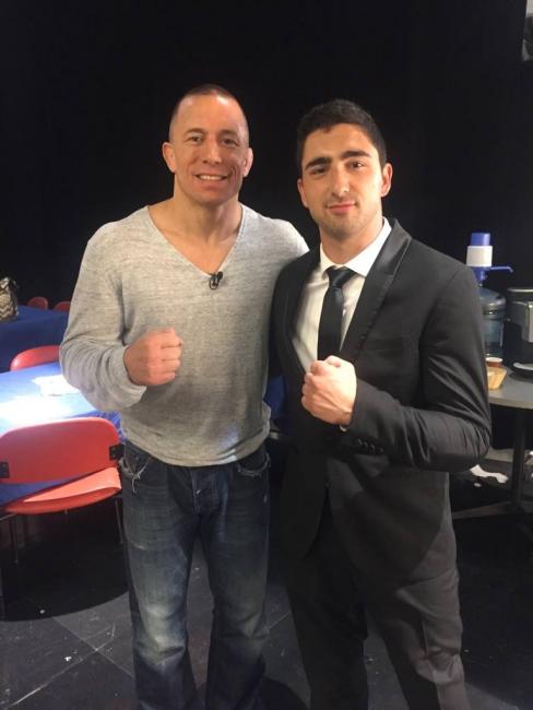 GSP and Max Laurin at LeBanquier Tv show