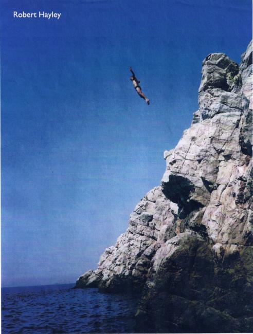 Rob Hayley - Cliff jump