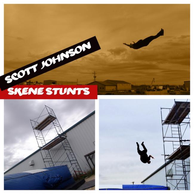 Scott Johnson - High Fall w/ Skene Stunts