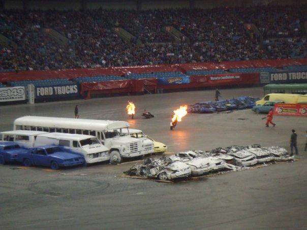 Leif & Gas Monster Trucks live burn