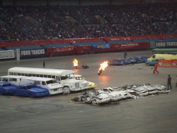 Leif & Gas Monster Trucks live burn