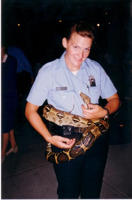 Police Officer with python
