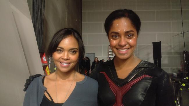 Sharon Leal and I-Supergirl