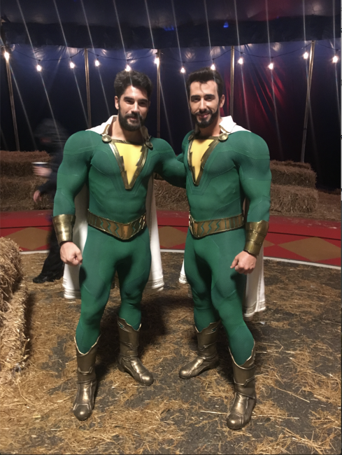 SHAZAM! Pedro Pena Stunt Double (DJ Cotrona)