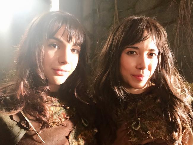 Stunt Doubling Hannah Marks on Dirk Gently