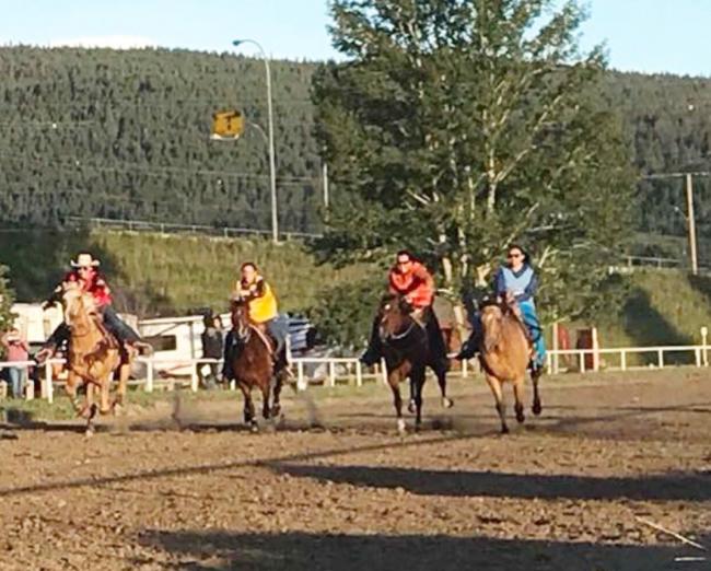 Wild Cowgirls Race Williams Lake Stampede