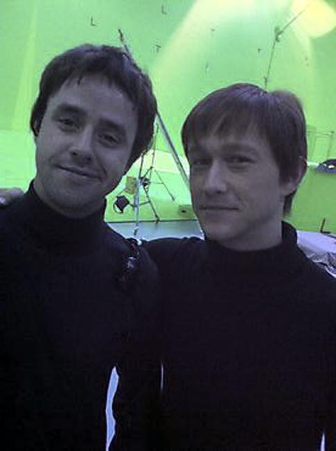 With Joseph Gordon Levitt 