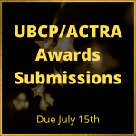 UBCP/ACTRA awards submissions
