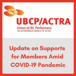 UCBP_ACTRA_Support_Update